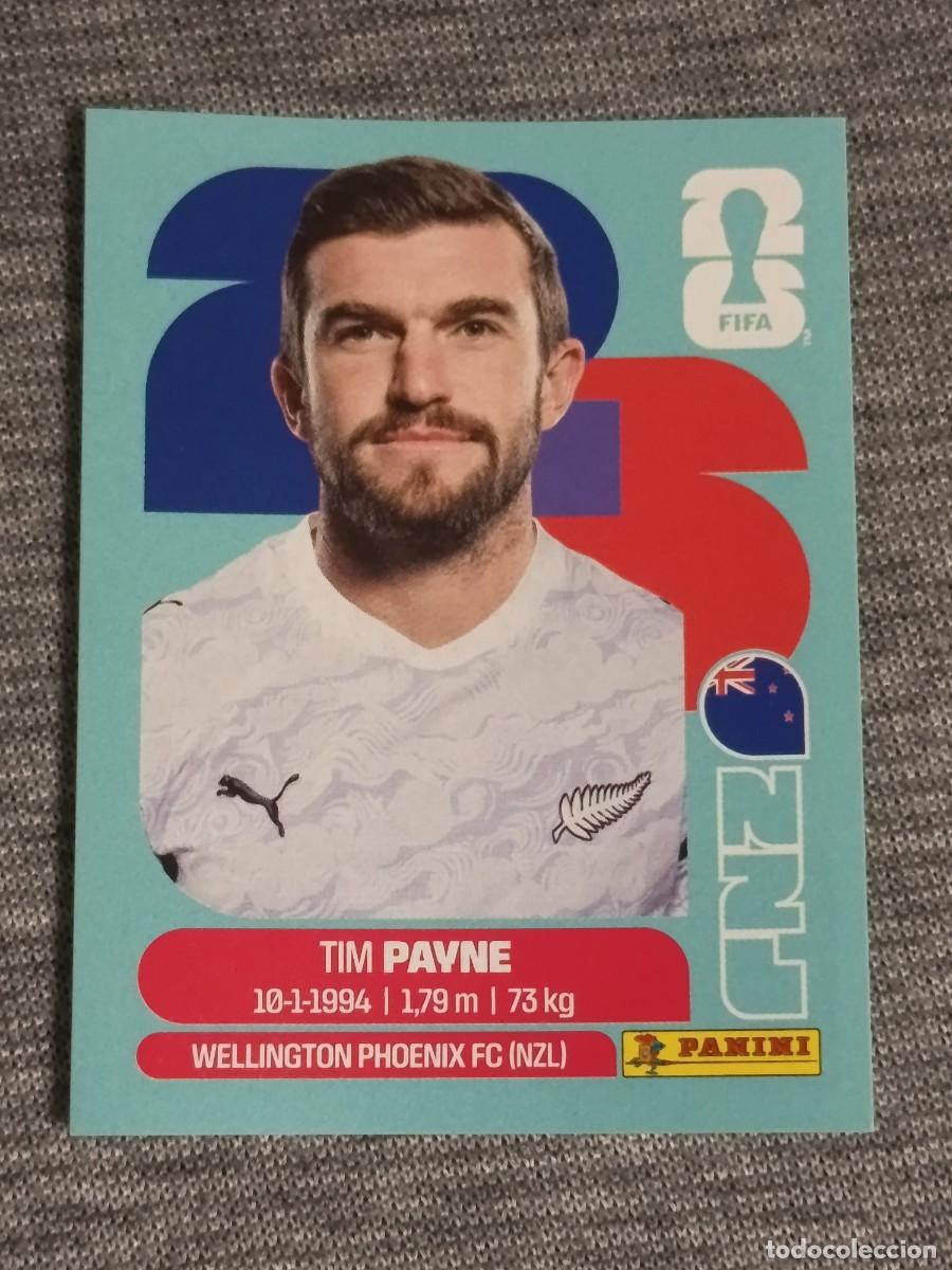 Fu&szlig;ball-Sticker: PAYNE NZL 6 STICKER MUNDIAL 2026 PANINI FIFA WORLD CUP NUEVO
