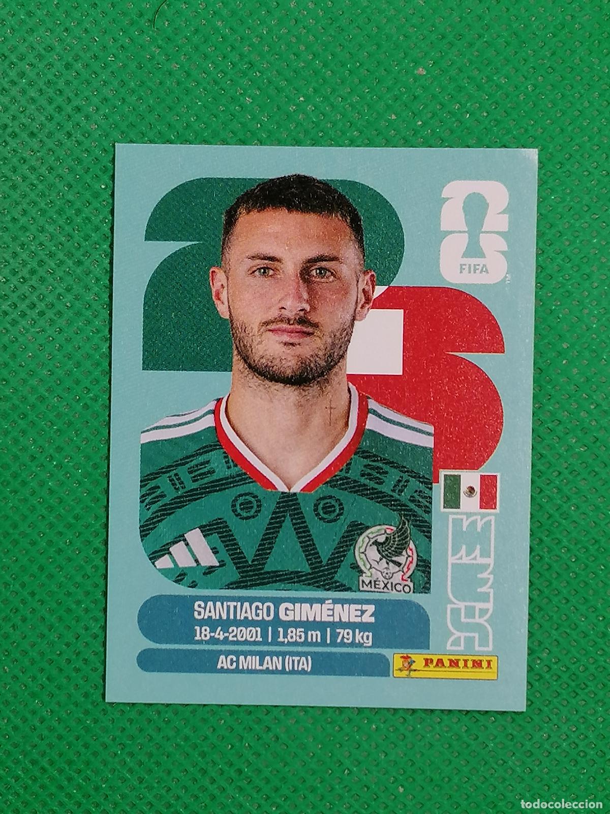 Fu&szlig;ball-Sticker: MEX 16 MEX16 SANTIAGO GIMENEZ MEXICO ⚽ PANINI FIFA MUNDIAL WORLD CUP 26 2026 STICKER ⚽