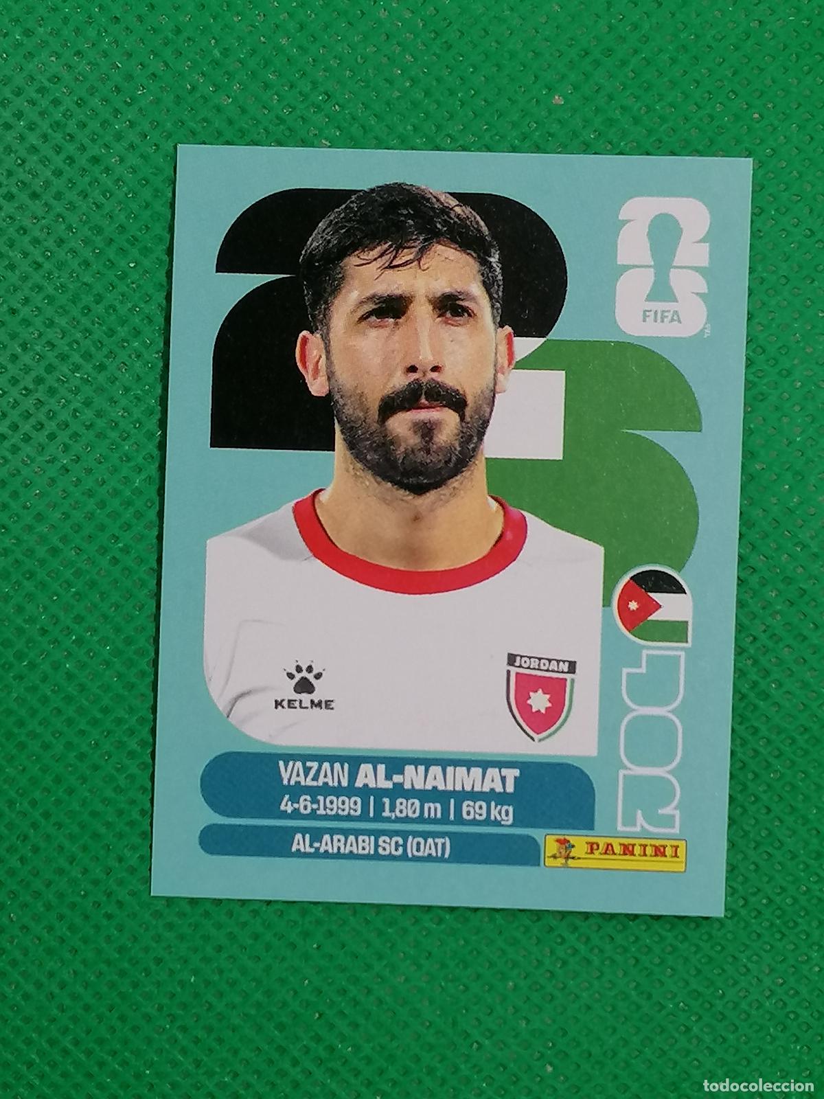 Fu&szlig;ball-Sticker: JOR 16 JOR16 YAZAN AL-NAIMAT JORDANIA ⚽ PANINI FIFA MUNDIAL WORLD CUP 26 2026 STICKER ⚽