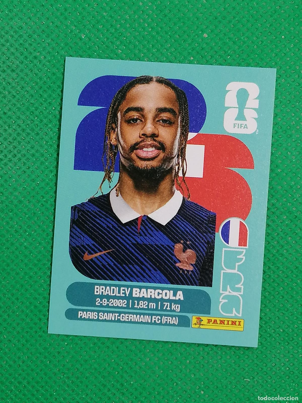 Fu&szlig;ball-Sticker: FRA 16 FRA16 BRADLEY BARCOLA FRANCIA ⚽ PANINI FIFA MUNDIAL WORLD CUP 26 2026 STICKER ⚽
