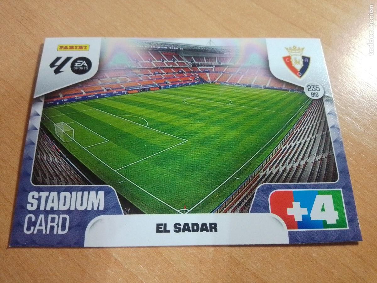 Football Stickers: 235 BIS ESTADIO EL SADAR OSASUNA 25 26 ADRENALYN XL 2025 2026