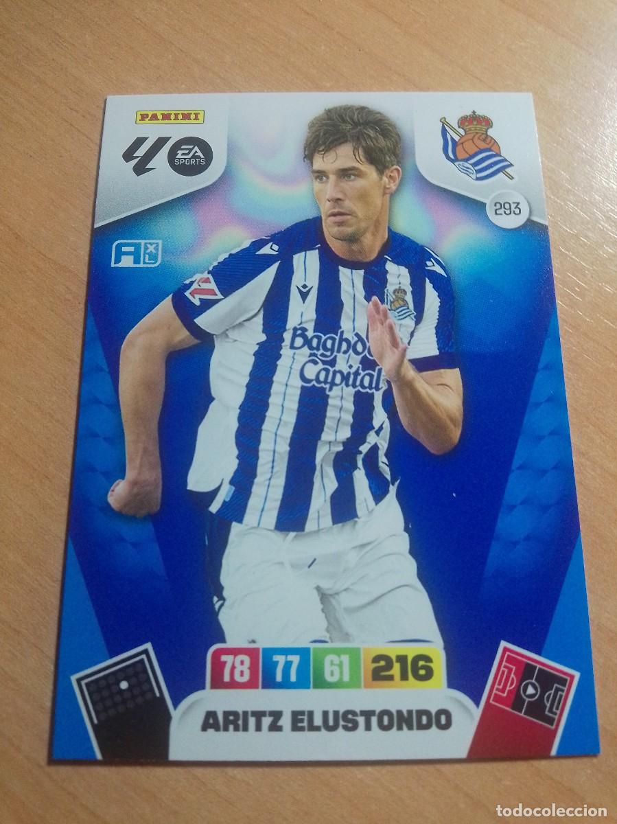 Cromos de F&uacute;tbol: 293 ARITZ ELUSTONDO DE LA REAL SOCIEDAD 25 26 ADRENALYN XL 2025 2026