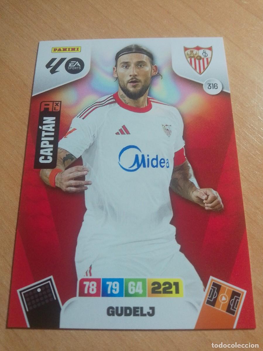 Cromos de F&uacute;tbol: 316 GUDELJ DEL SEVILLA 25 26 ADRENALYN XL 2025 2026