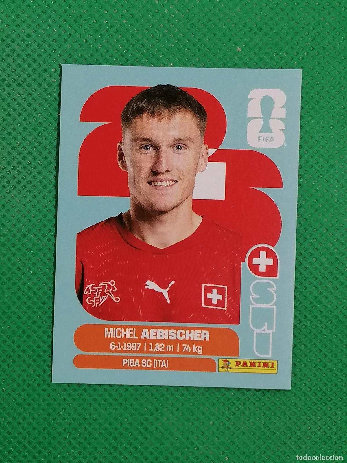Cromos de F&uacute;tbol: SUI 16 SUI16 MICHEL AEBISCHER SUIZA ⚽ PANINI FIFA MUNDIAL WORLD CUP 26 2026 STICKER ⚽