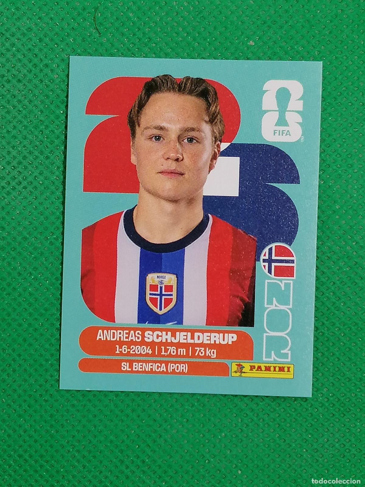 Football Stickers: NOR 12 NOR12 ANDREAS SCHJELDERUP NORUEGA ⚽ PANINI FIFA MUNDIAL WORLD CUP 26 2026 STICKER ⚽