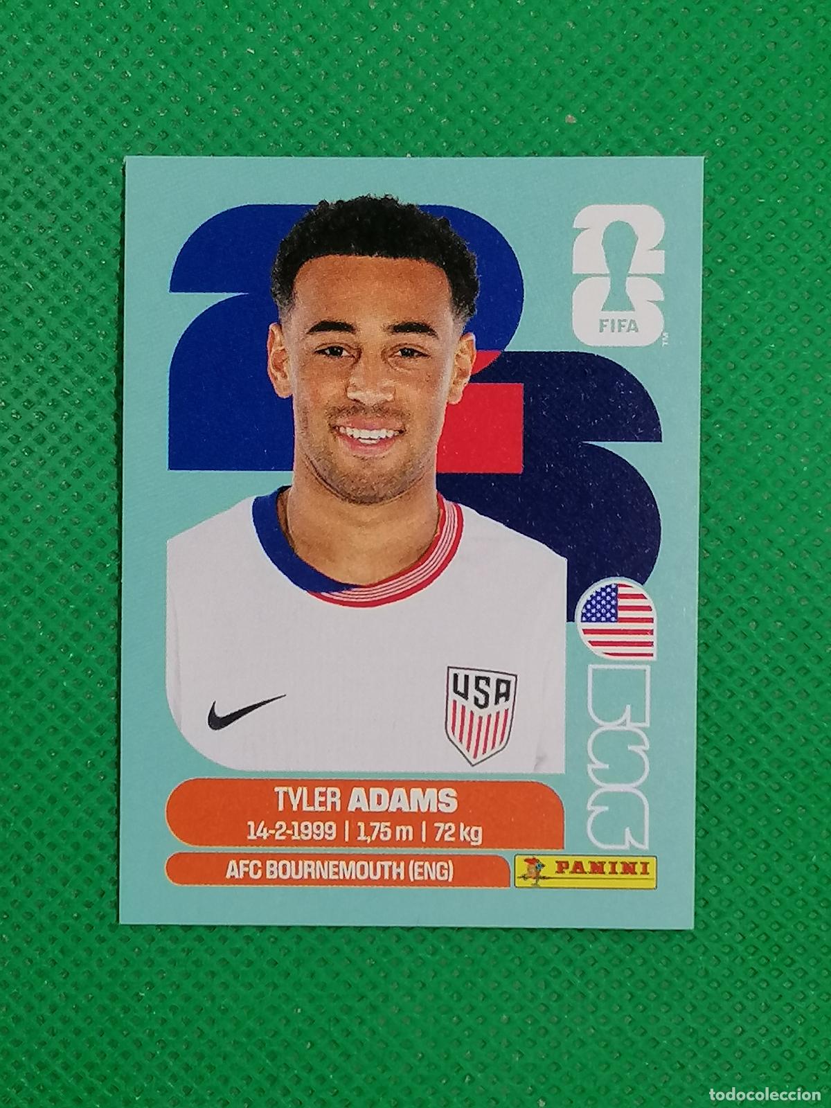 Football Stickers: USA 8 USA8 TYLER ADAMS USA ⚽ PANINI FIFA MUNDIAL WORLD CUP 26 2026 STICKER ⚽