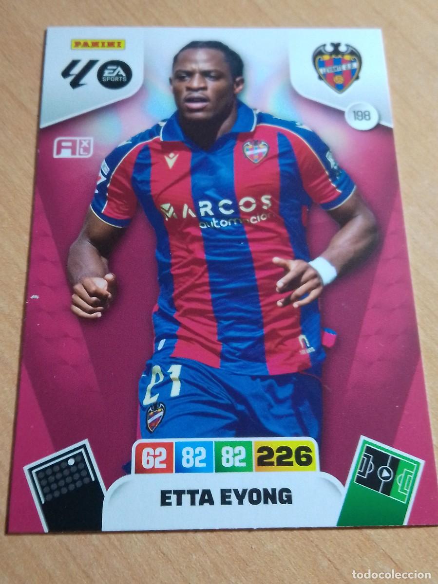 Cromos de F&uacute;tbol: 198 ETTA EYONG DEL LEVANTE 25 26 ADRENALYN XL 2025 2026