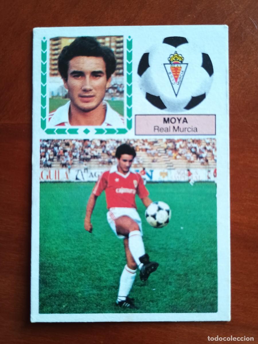 Cromos de F&uacute;tbol: Cromo f&uacute;tbol liga 83 84 1983 1984 ediciones este sin pegar nuevo coloca Moya Real Murcia