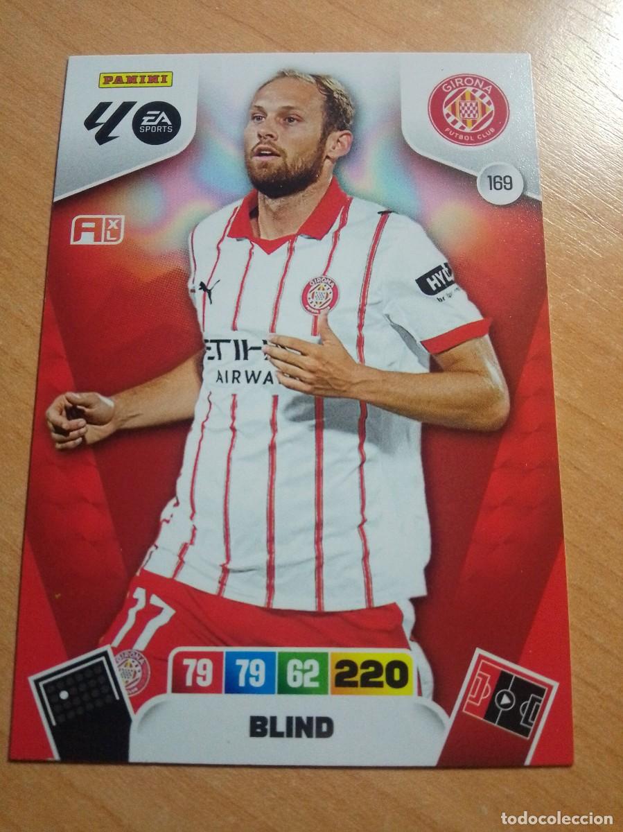 Cromos de F&uacute;tbol: 169 BLIND DEL GIRONA 25 26 ADRENALYN XL 2025 2026 NUEVO