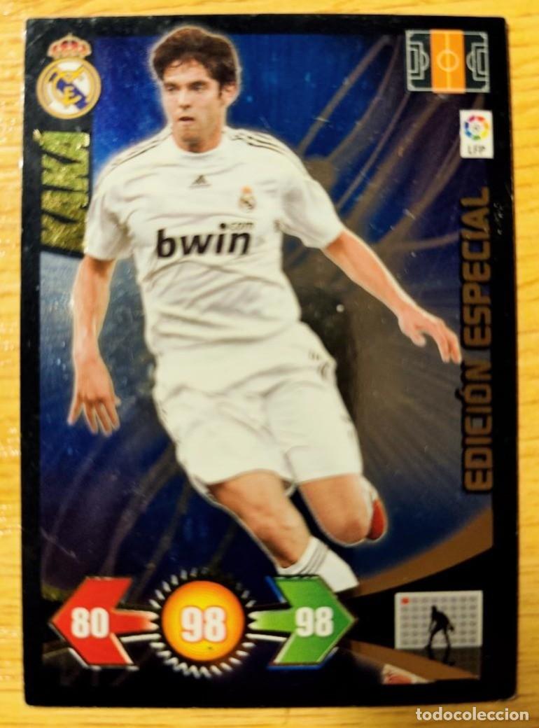 Cromos de F&uacute;tbol: CARD FOOTBALL KAKA REAL MADRID EDICION ESPECIAL ADRENALYN XL LIGA 2009 2010 09 10 PANINI