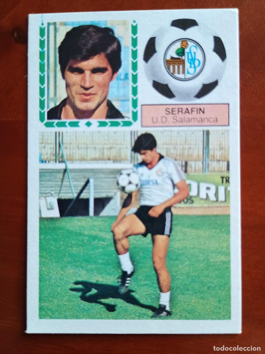 Cromos de F&uacute;tbol: CROMO F&Uacute;TBOL LIGA 83 84 1983 1984 EDICIONES ESTE SIN PEGAR NUEVO SERAF&Iacute;N FICHAJE BIS 12 SALAMANCA
