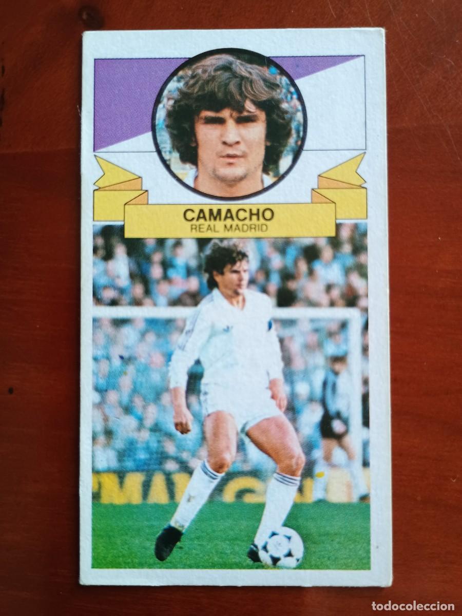 Fu&szlig;ball-Sticker: Cromo f&uacute;tbol liga 85 86 1985 1986 ediciones este pegar nuevo sin publicidad Real Madrid Camacho
