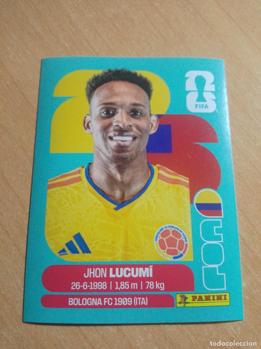 Cromos de F&uacute;tbol: COL 8 LUCUMI COLOMBIA 2027 MUNDIAL PANINI NUEVO
