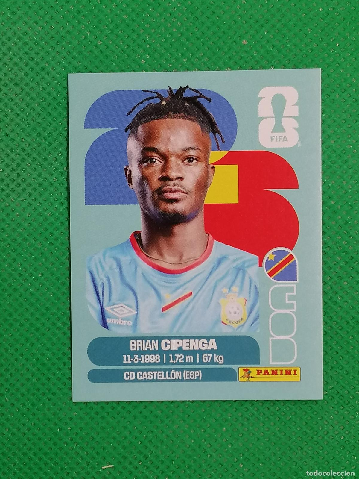 Cromos de F&uacute;tbol: COD 17 COD17 BRIAN CIPENGA REPUBLICA CONGO ⚽ PANINI FIFA MUNDIAL WORLD CUP 26 2026 STICKER ⚽