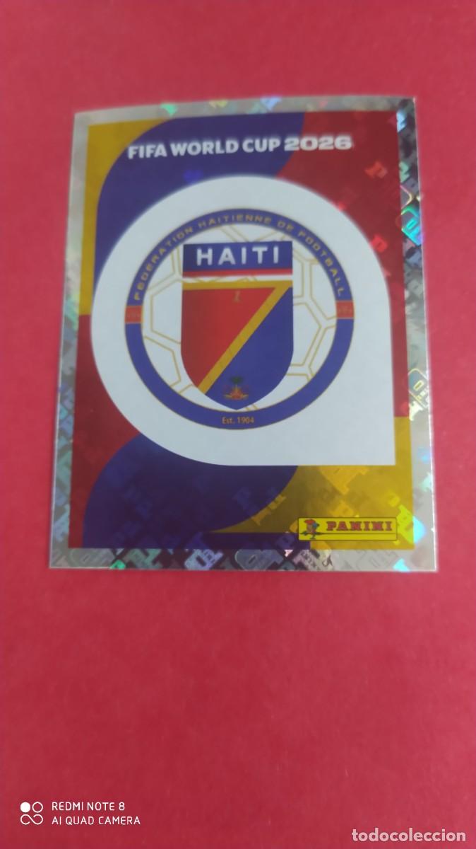 Cromos de F&uacute;tbol: HAITI ESCUDO HAI 1 FIFA WORLD CUP 2026 NUEVO C2