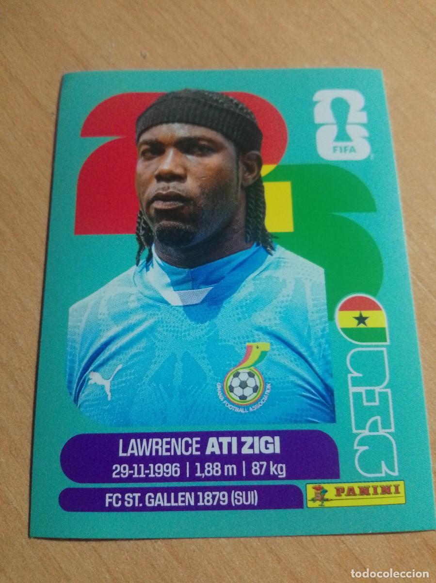 Cromos de F&uacute;tbol: GHA 2 ATI ZIGI GHANA 2027 MUNDIAL PANINI NUEVO
