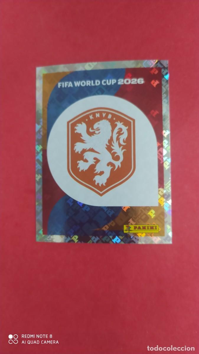 Cromos de F&uacute;tbol: HOLANDA ESCUDO NED 1 FIFA WORLD CUP 2026 NUEVO C2