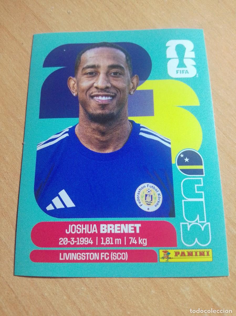 Cromos de F&uacute;tbol: CUW 6 BRENET CURA&Ccedil;AO 2026 MUNDIAL PANINI NUEVO