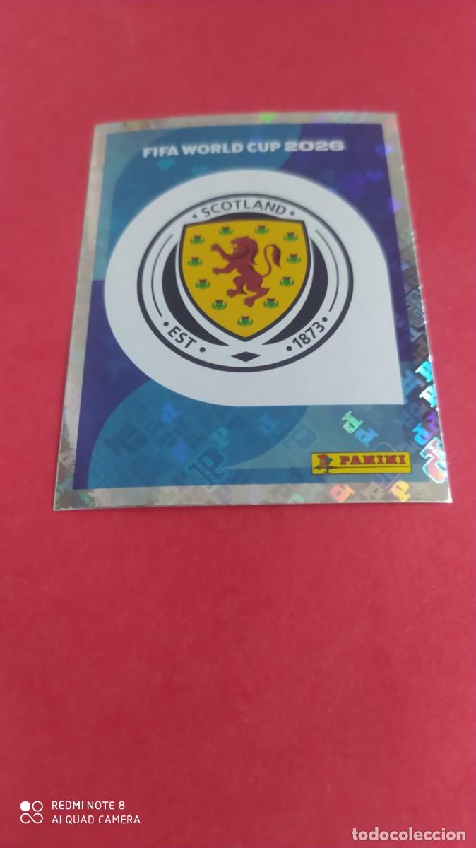 Cromos de F&uacute;tbol: ESCOCIA ESCUDO SCO 1 FIFA WORLD CUP 2026 NUEVO C2