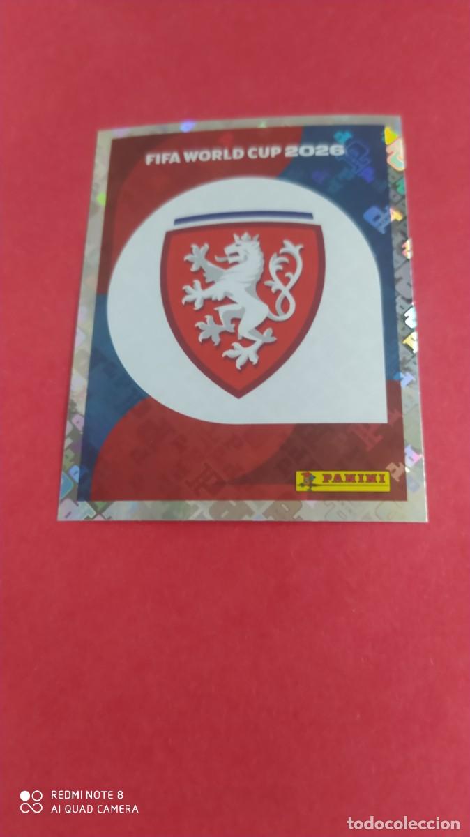 Cromos de F&uacute;tbol: REPUBLICA CHECA ESCUDO CZE 1 FIFA WORLD CUP 2026 NUEVO C2