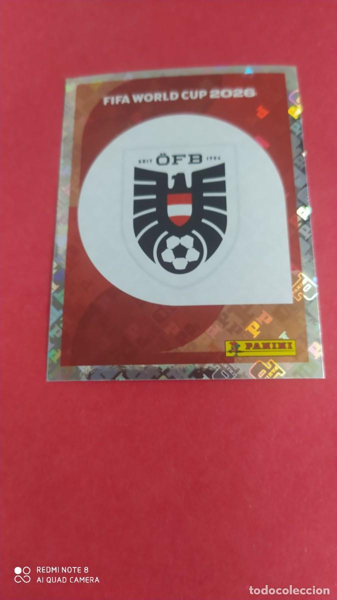 Cromos de F&uacute;tbol: AUSTRIA ESCUDO AUT 1 FIFA WORLD CUP 2026 NUEVO C2