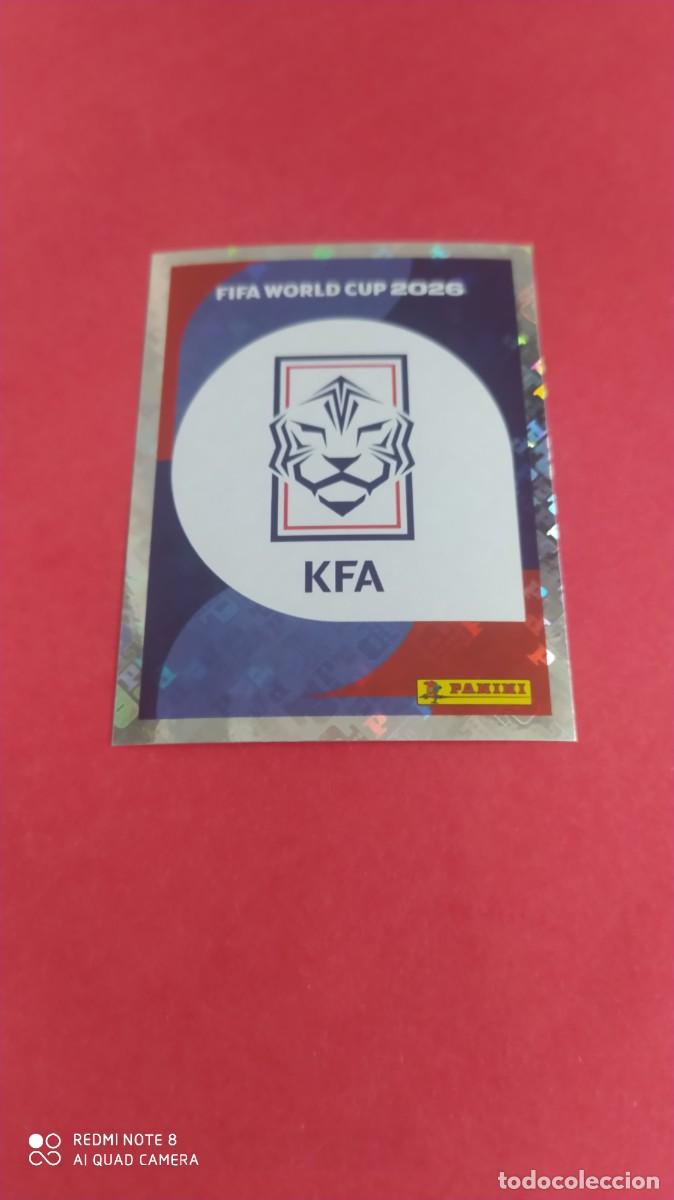 Football Stickers: COREA DEL SUR ESCUDO KOR 1 FIFA WORLD CUP 2026 NUEVO C2