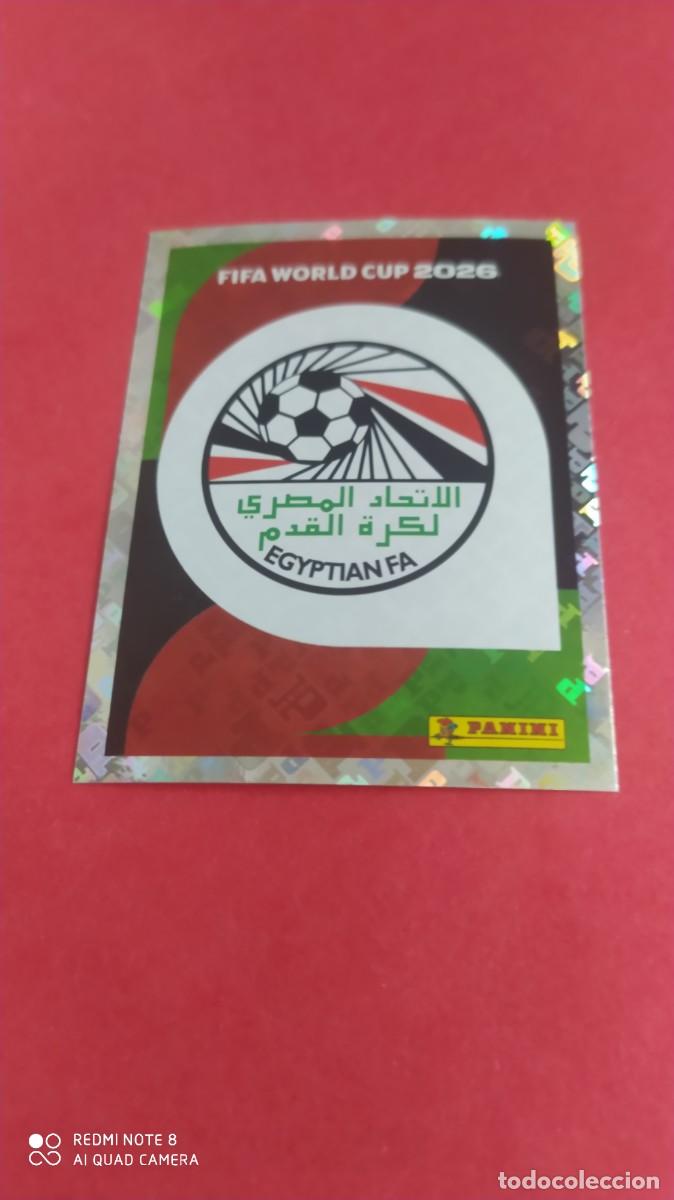 Football Stickers: EGIPTO ESCUDO EGY 1 FIFA WORLD CUP 2026 NUEVO C2