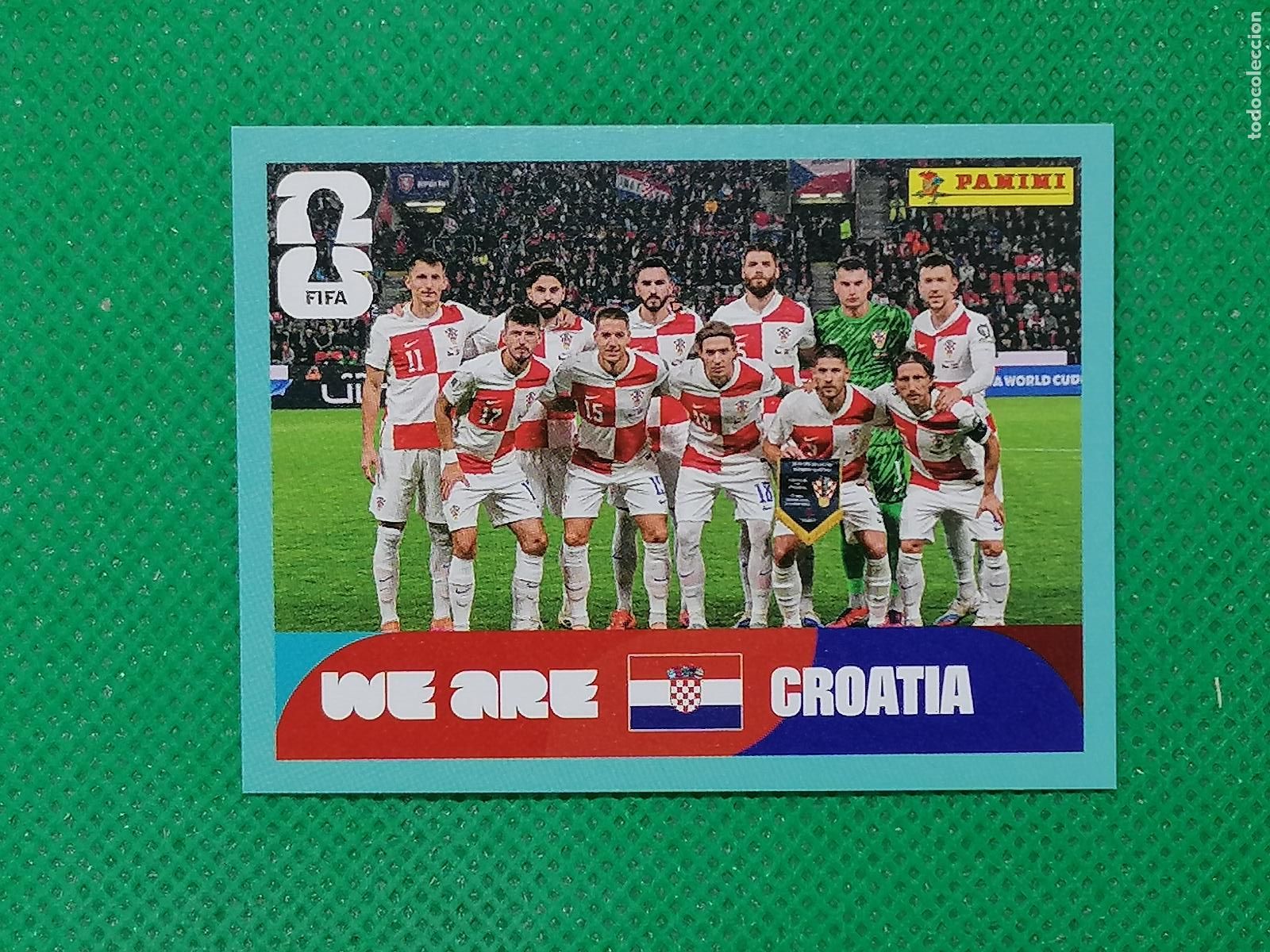 Football Stickers: CRO 13 CRO13 PLANTILLA CROACIA ⚽ PANINI FIFA MUNDIAL WORLD CUP 26 2026 STICKER ⚽