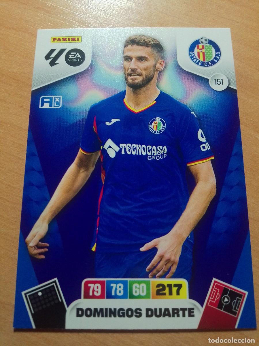 Cromos de F&uacute;tbol: 151 DOMINGOS DUARTE DEL GETAFE 25 26 ADRENALYN XL 2025 2026 NUEVO DE SOBRE