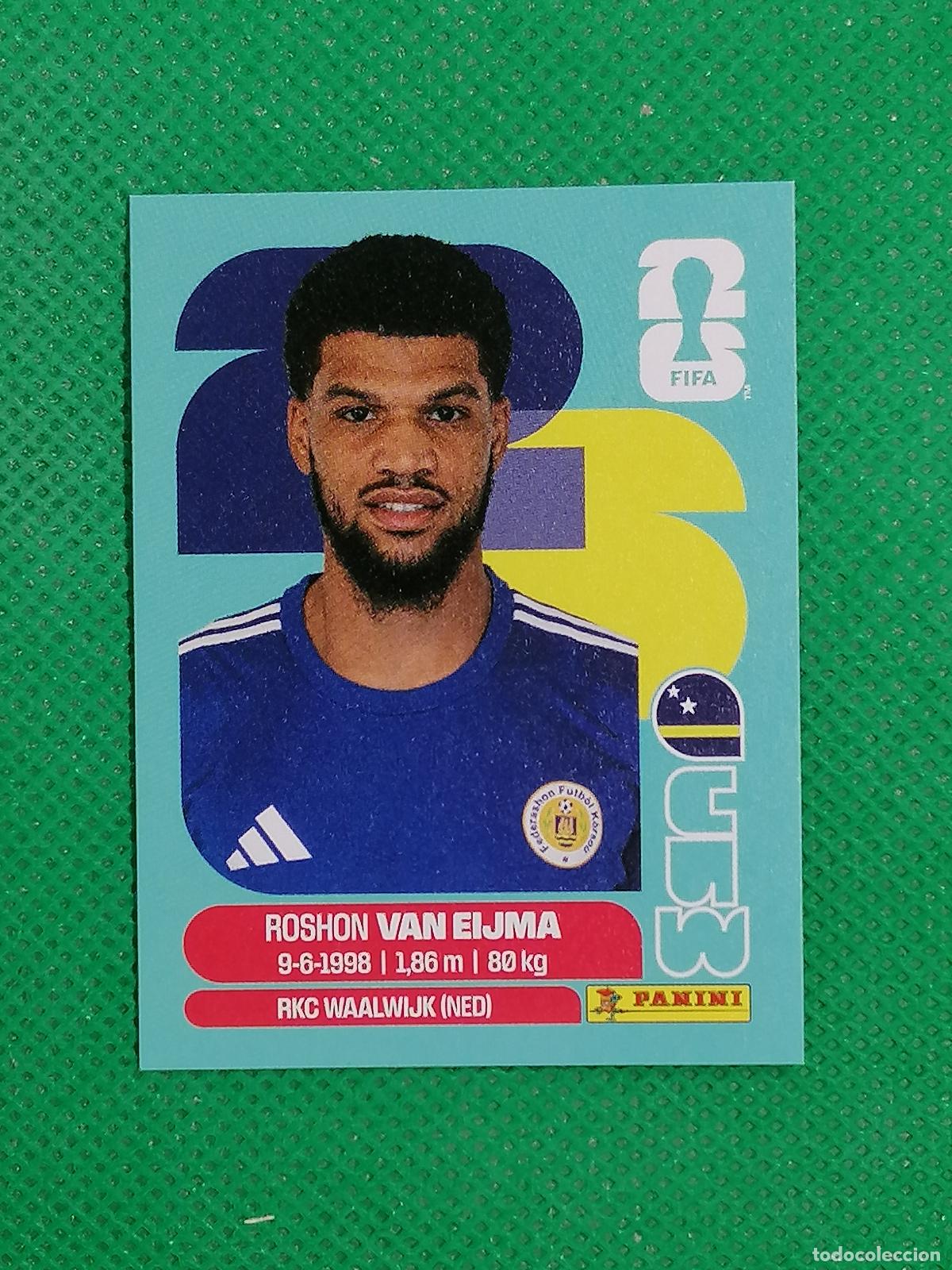 Cromos de F&uacute;tbol: CUW 7 CUW7 ROSHON VAN EIJMA CURACAO ⚽ PANINI FIFA MUNDIAL WORLD CUP 26 2026 STICKER ⚽