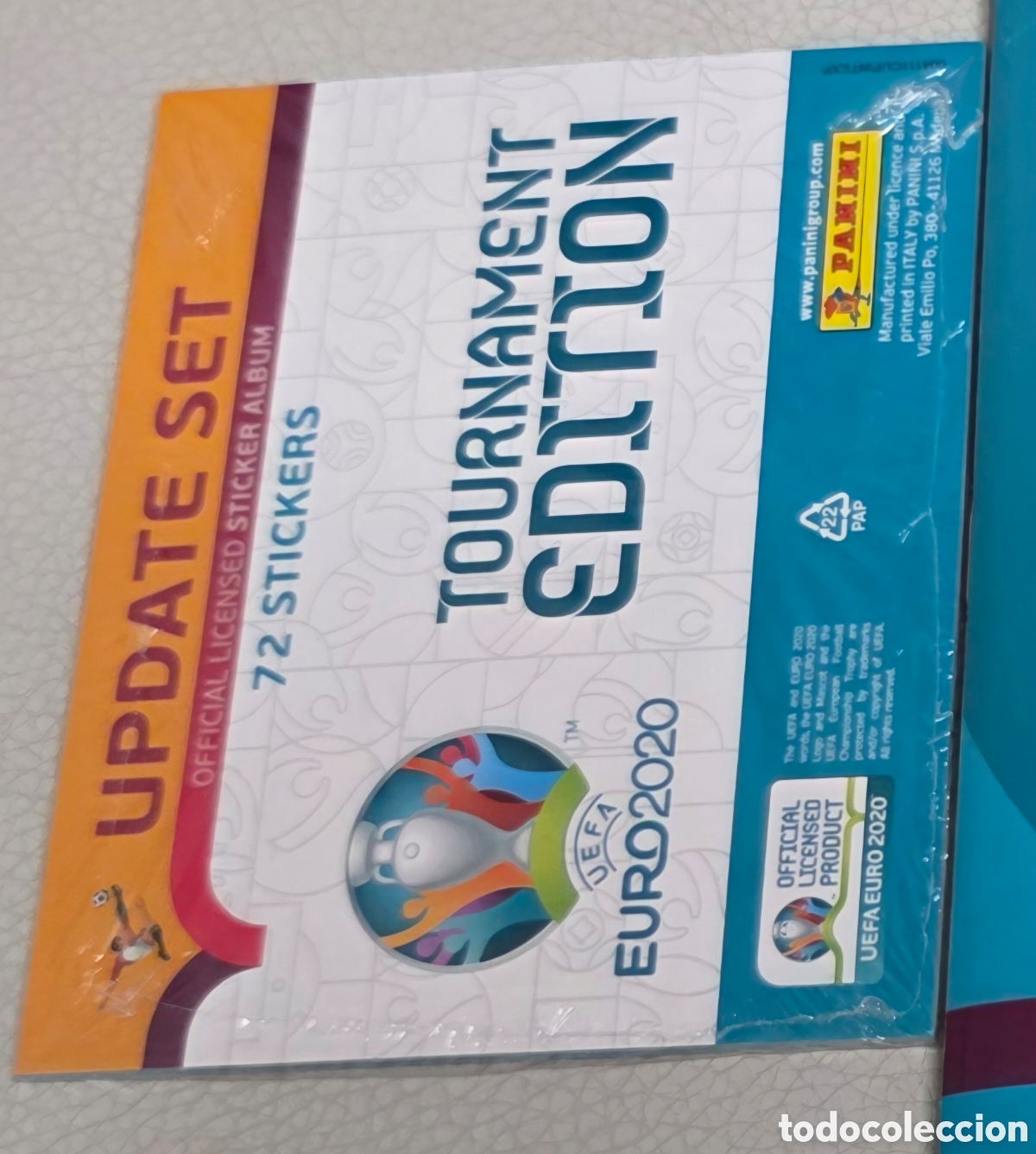 Cromos de F&uacute;tbol: Actualizacion eurocopa euro 2020 sin abrir
