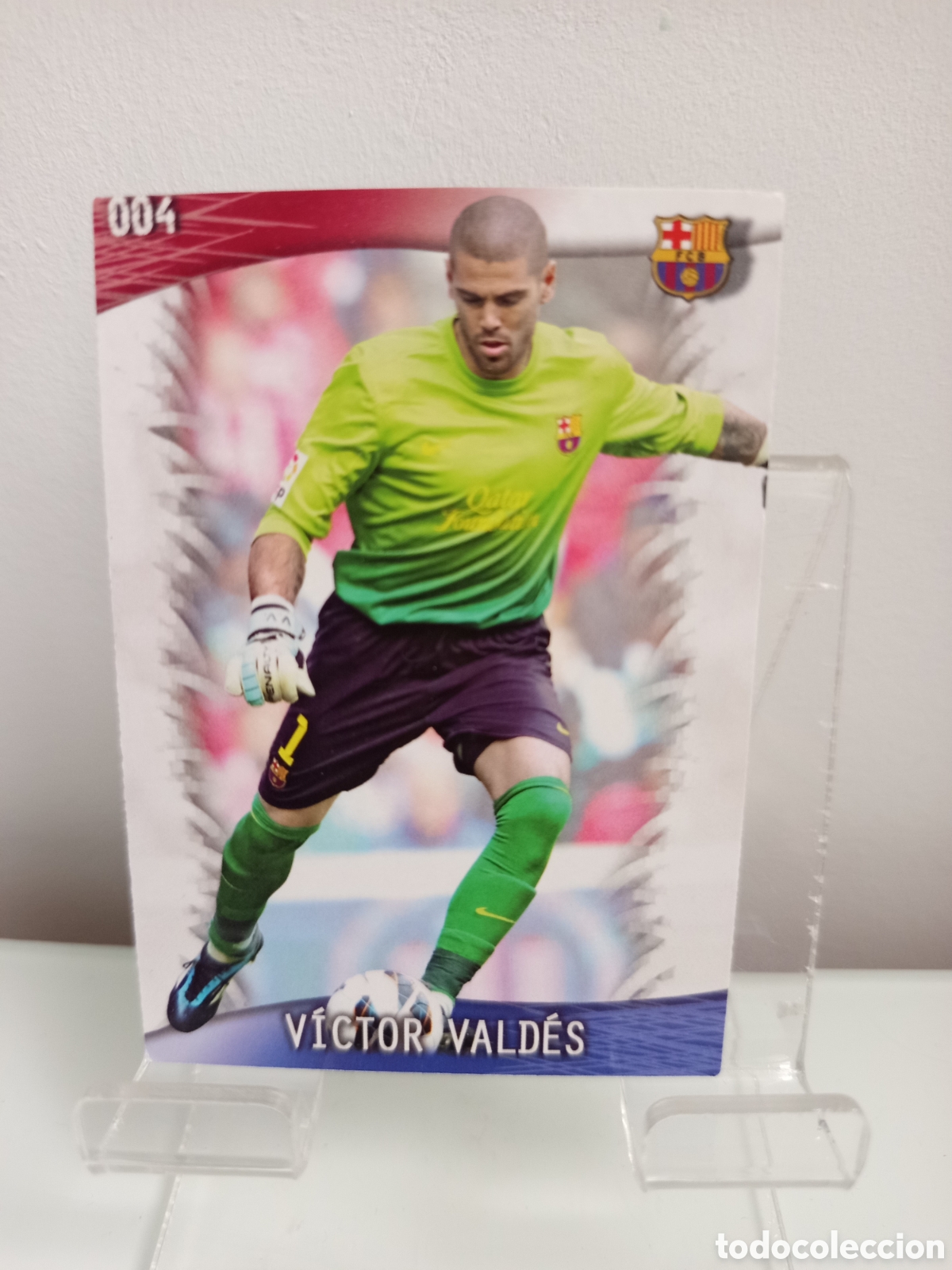 Cartes &agrave; collectionner de Football: ❇️ CROMO CARD ⚽ V&Iacute;CTOR VALD&Eacute;S BARCELONA 4 FICHAS LIGA QUIZ GAME 2014 13 14 2013 2014 MUNDICROMO ❇️