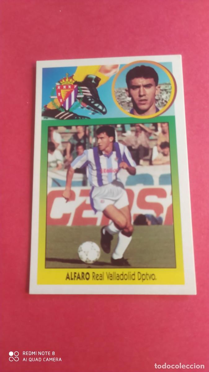 Cromos de F&uacute;tbol: VALLADOLID ALFARO COLOCA ESTE 93 94- 1993 1994 CARTON C2