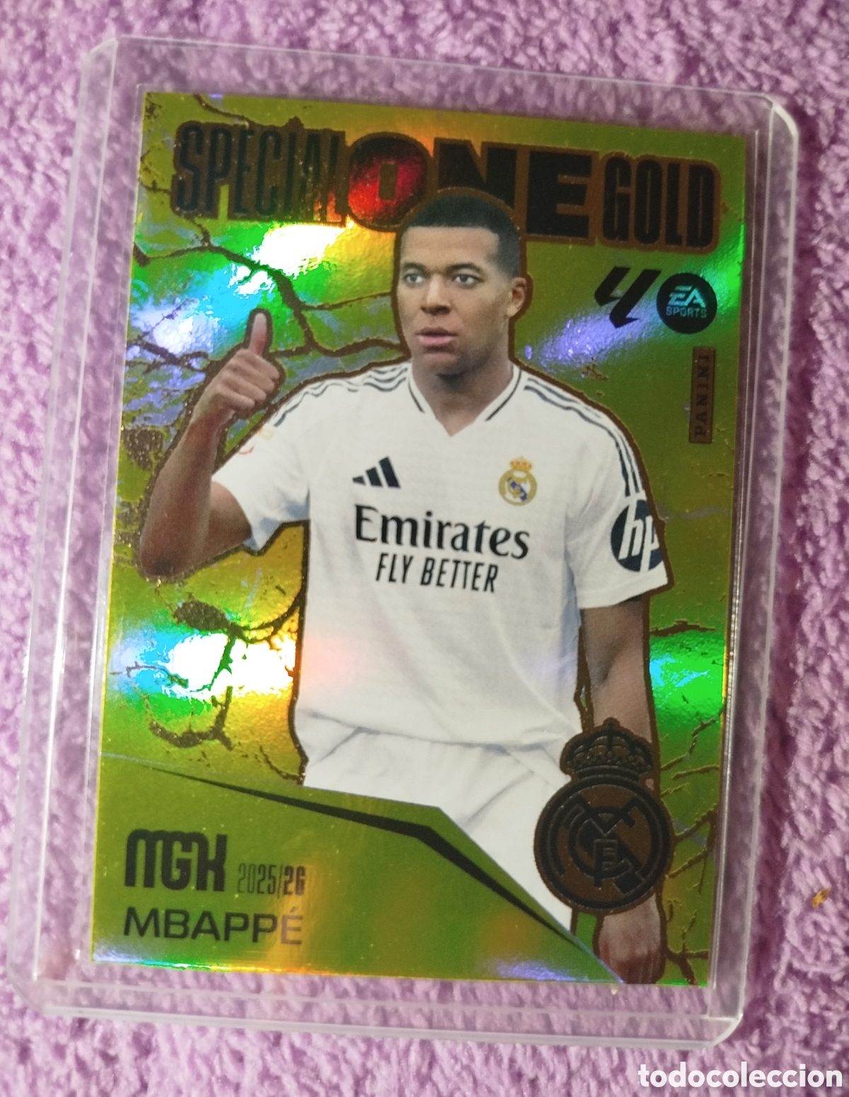 Cromos de F&uacute;tbol: Cromo Mbapp&eacute; 2025/2026