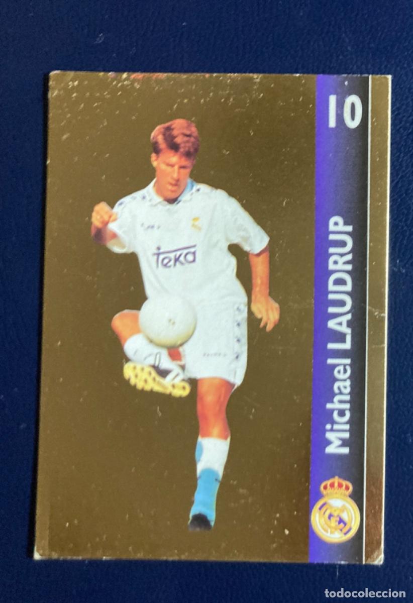 Cromos de F&uacute;tbol: 145 Laudrup Real Madrid LIGA95/96 MagicBox Int Serie Oro