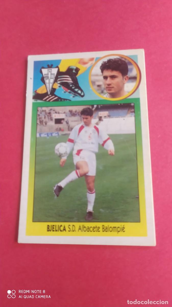 Cromos de F&uacute;tbol: ALBACETE BJELICA COLOCA ESTE 93 94- 1993 1994 CARTON C2