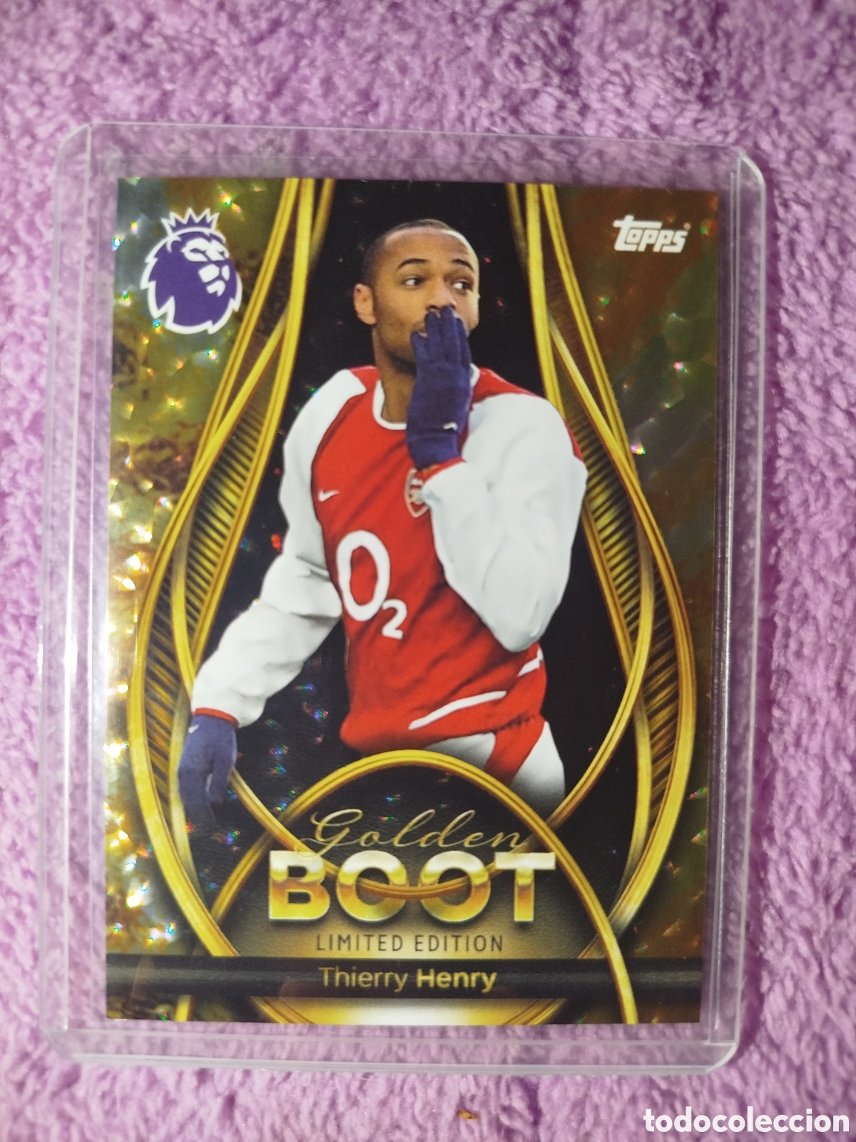 Cromos de F&uacute;tbol: Cromo topps de Henry