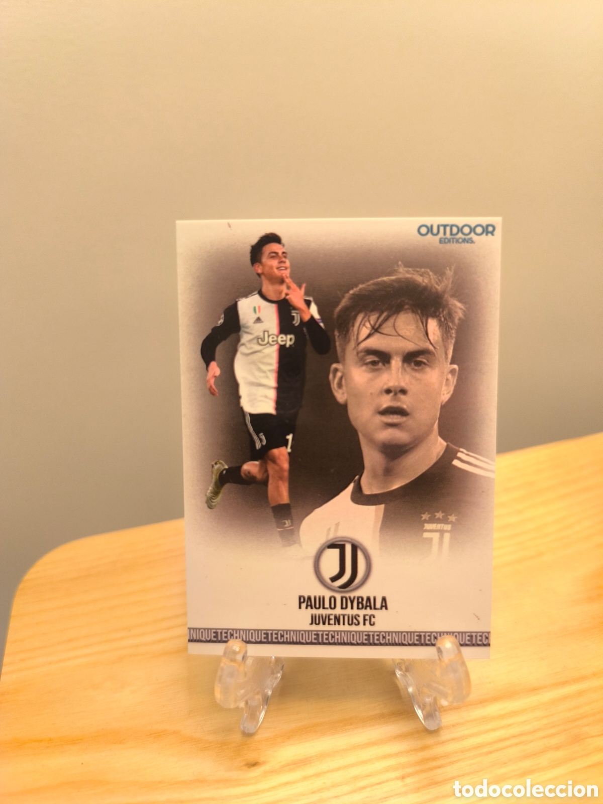 Cromos de F&uacute;tbol: Carta Custom de Paulo Dybala Juventus