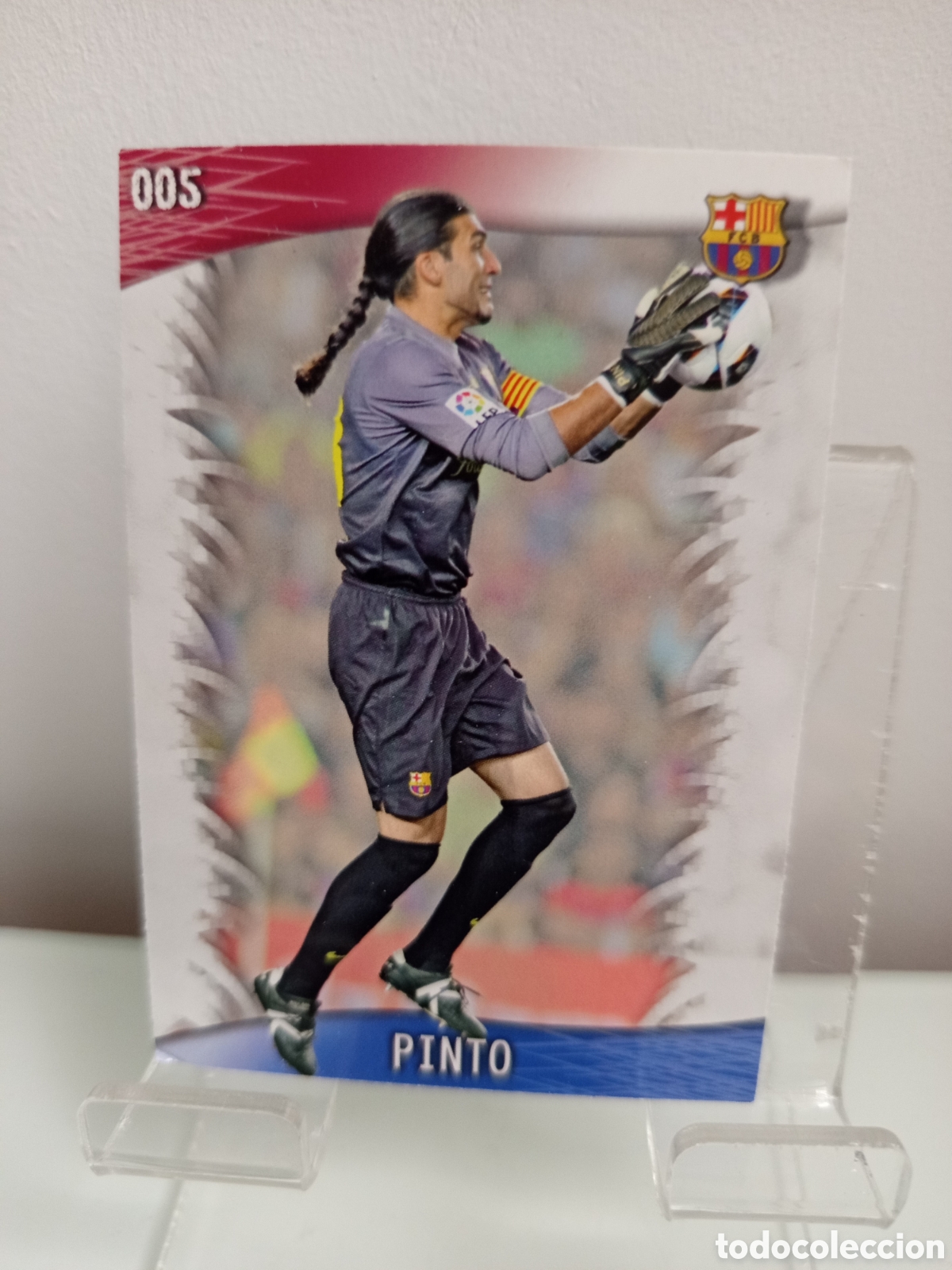 Cromos de F&uacute;tbol: ❇️ CROMO CARD ⚽ PINTO BARCELONA 5 FICHAS LIGA QUIZ GAME 2014 13 14 2013 2014 MUNDICROMO ❇️