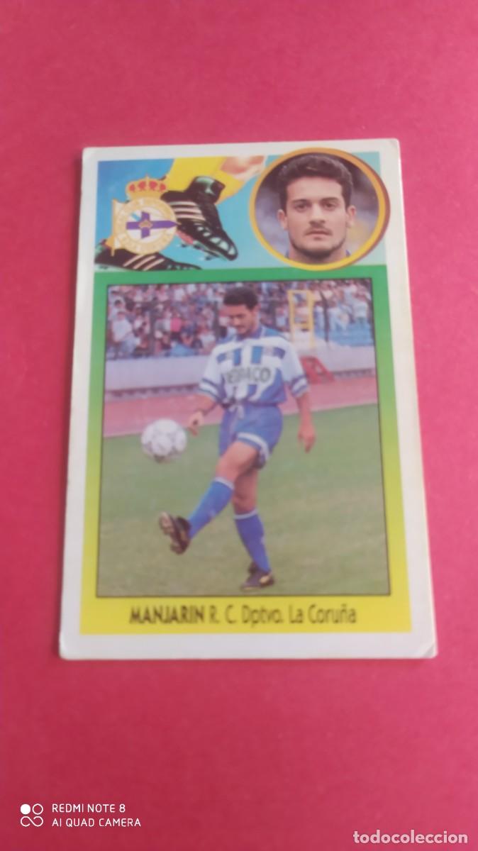 Cromos de F&uacute;tbol: DEPORTIVO LA CORU&Ntilde;A MANJARIN FICHAJE 16 ESTE 93 94- 1993 1994 CARTON C2