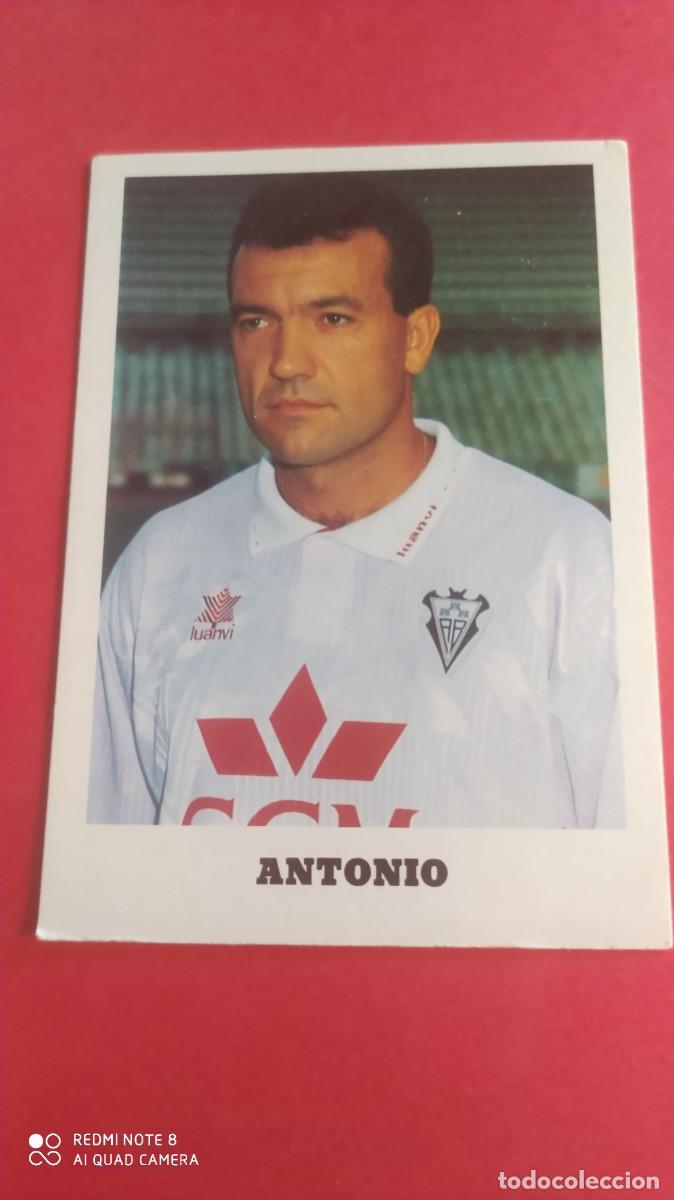 Cromos de F&uacute;tbol: ALBACETE BALOMPIE ANTONIO CROMO CARTON -C2