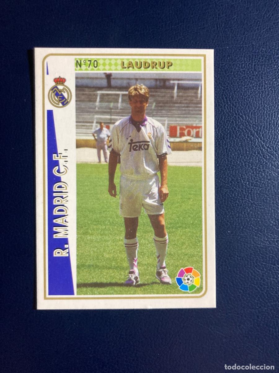 Cromos de F&uacute;tbol: 70 LAUDRUP REAL MADRID MUNDICROMO LIGA 1994 1995 94 95