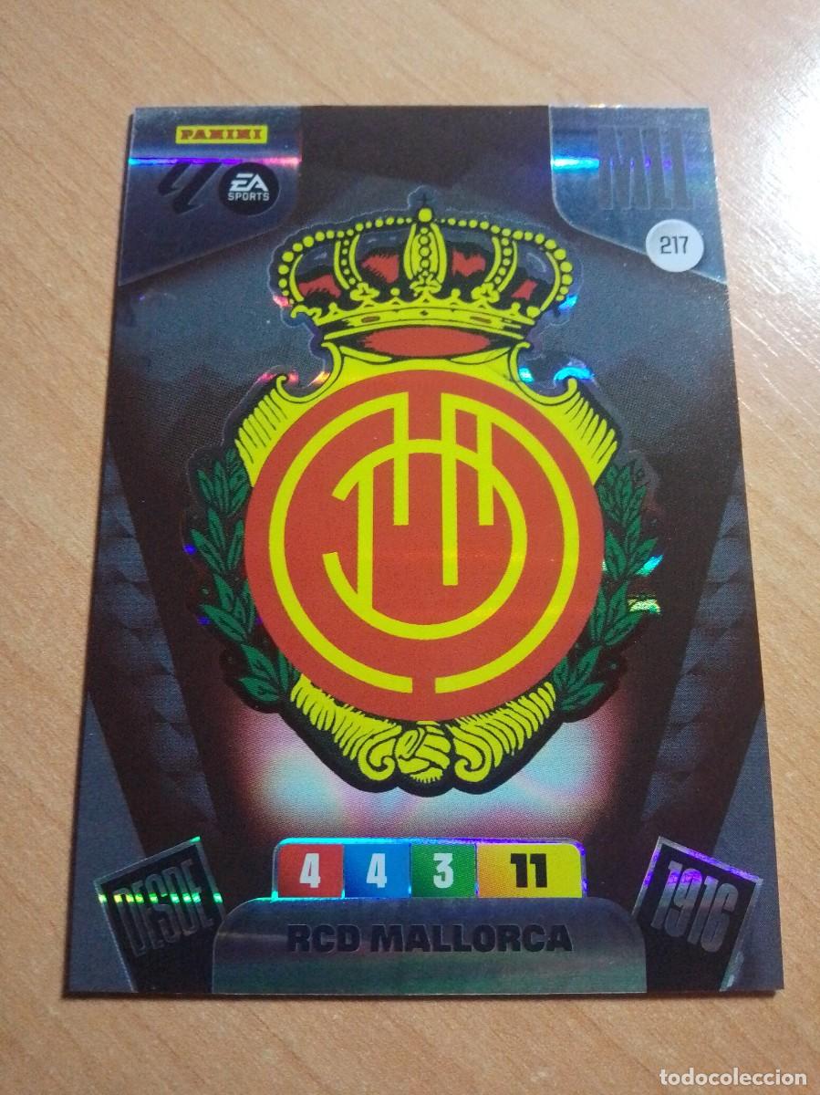 Cromos de F&uacute;tbol: 217 ESCUDO DEL MALLORCA 25 26 ADRENALYN XL 2025 2026