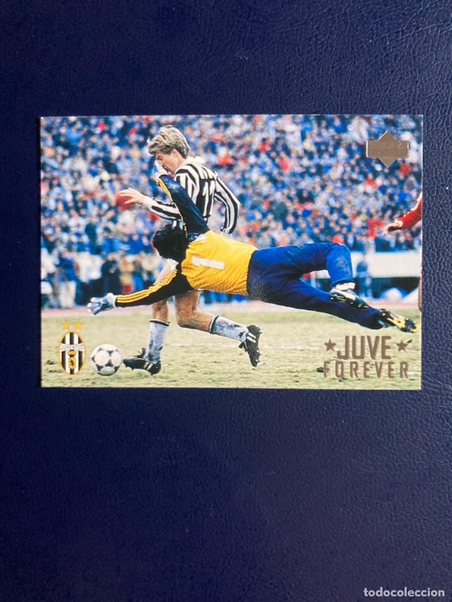 Cromos de F&uacute;tbol: 32 MICHAEL LAUDRUP (JUVENTUS) COLECCION OFICIAL JUVENTUS TURIN UPPER DECK 1998