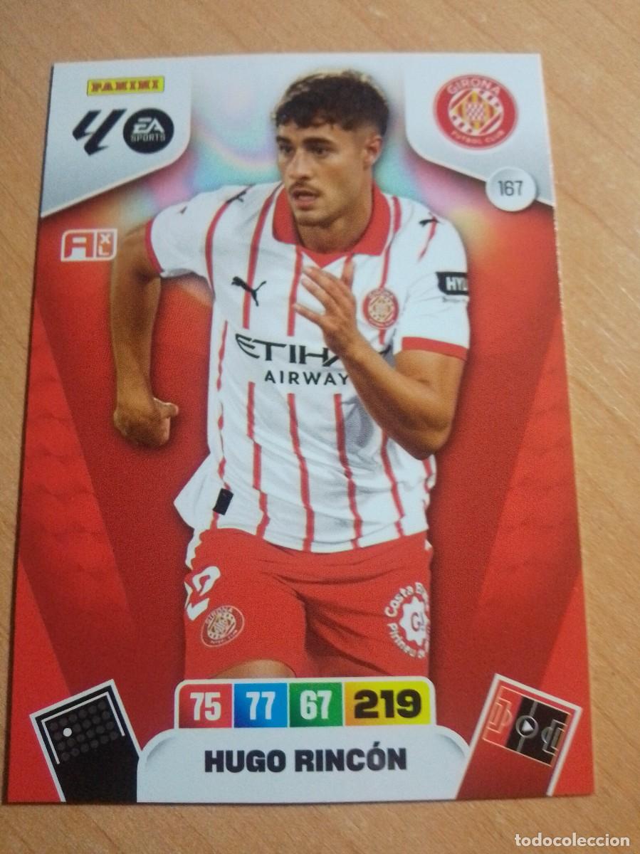 Cromos de F&uacute;tbol: 167 HUGO RINC&Oacute;N DEL GIRONA 25 26 ADRENALYN XL 2025 2026