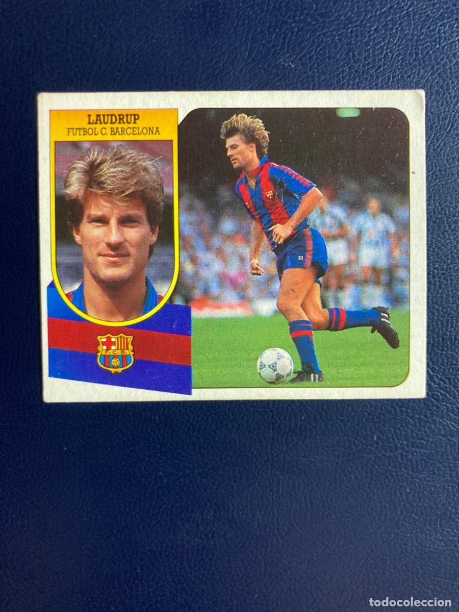 Cromos de F&uacute;tbol: LAUDRUP. BARCELONA. SIN PEGAR. EDICIONES ESTE 1991/92. 91/92