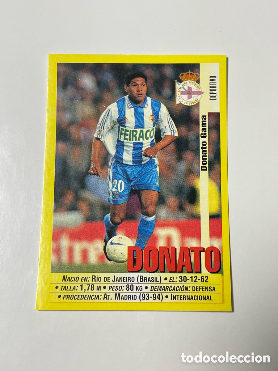 Cromos de F&uacute;tbol: Donato Deportivo de La Coru&ntilde;a Panini 1999/2000 #102