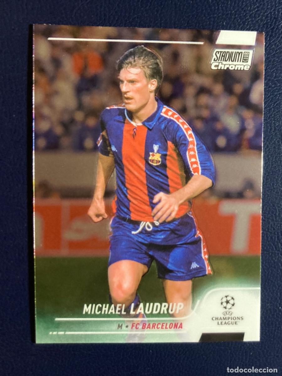 Cromos de F&uacute;tbol: 13 Michael Laudrup FC Barcelona Topps Stadium Chrome 21 22