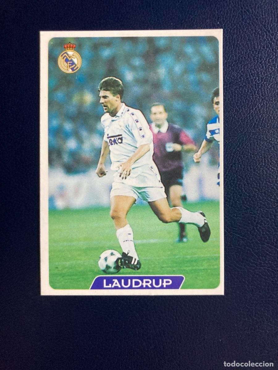 Cromos de F&uacute;tbol: 12 LAUDRUP REAL MADRID MUNDICROMO LIGA 1995-1996 95-96