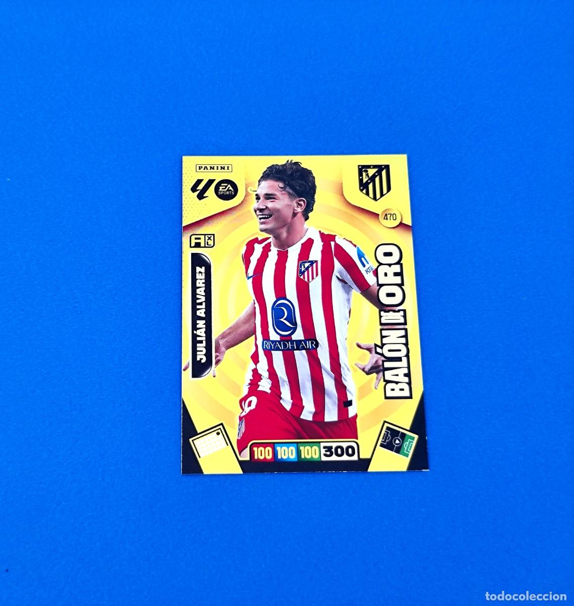 Cromos de F&uacute;tbol: Adrenalyn 2025 2026 / 25 26 Bal&oacute;n de Oro Juli&aacute;n &Aacute;lvarez 470 Atl&eacute;tico de Madrid